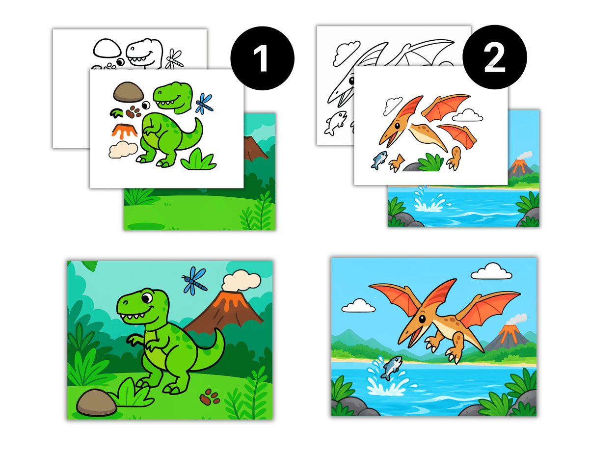 Dinosaur Craft Kits for Kids