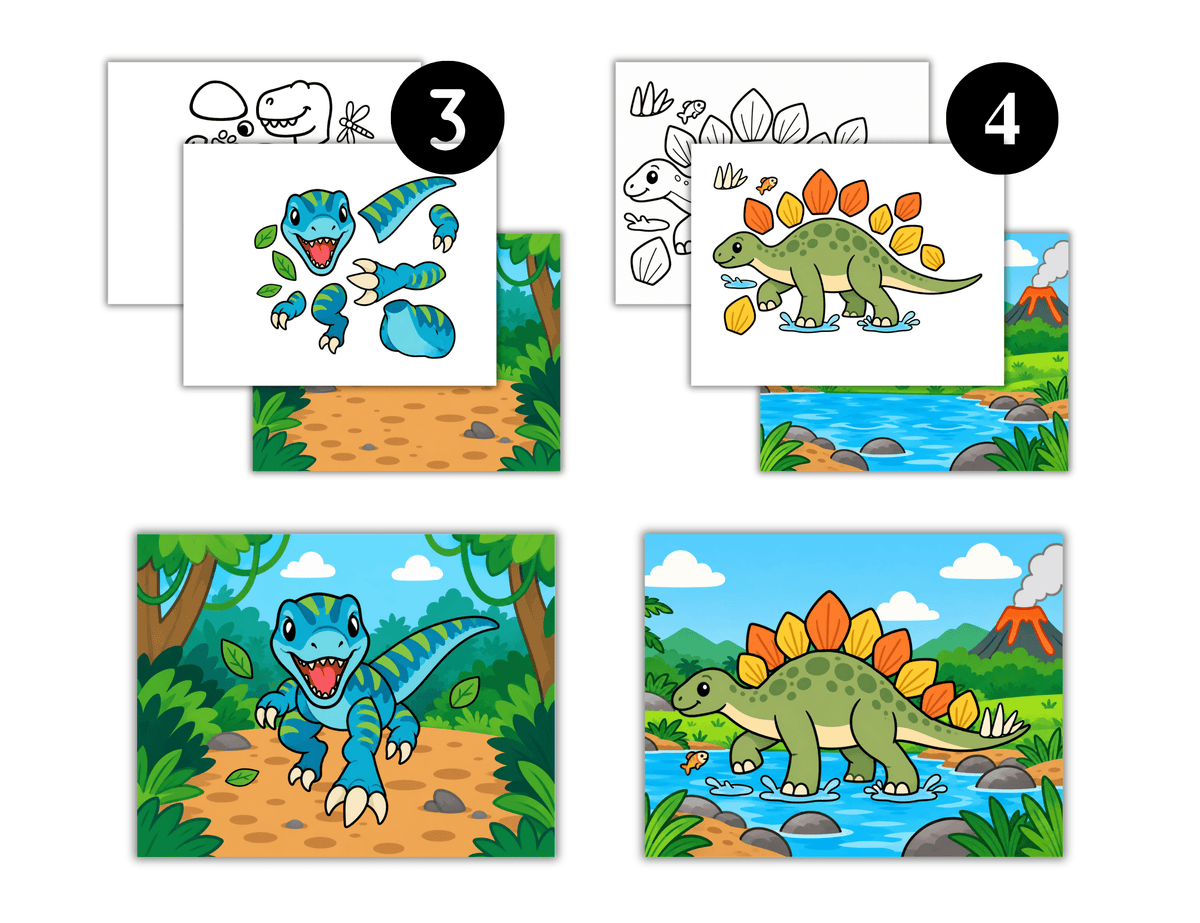 Dinosaur Craft Kits for Kids