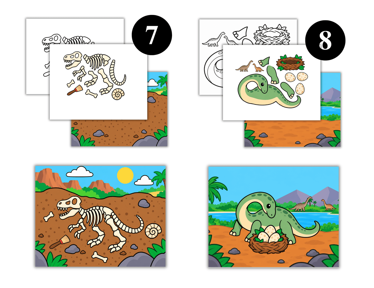 Dinosaur Craft Kits for Kids