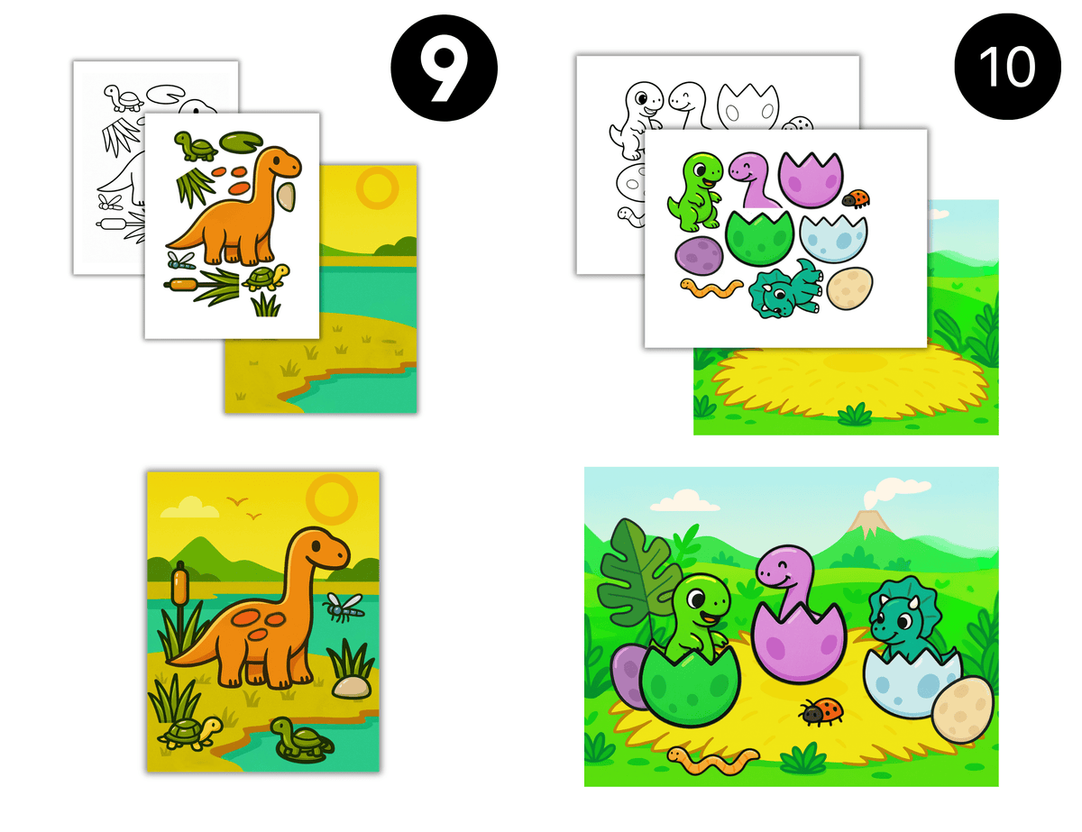 Dinosaur Craft Kits for Kids
