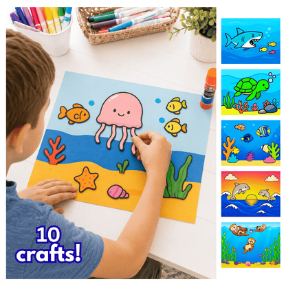 Sea Animal Craft Kits For Kids