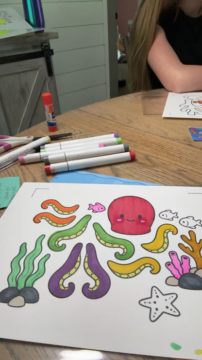 Sea Animal Craft Kits For Kids